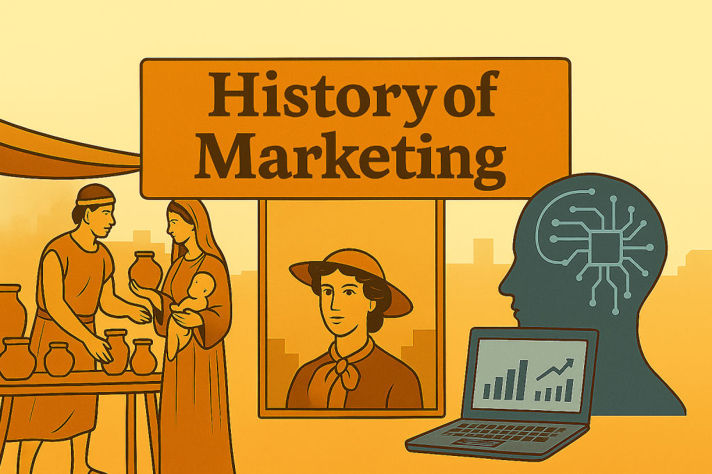 The History of Marketing: From Barter to AI